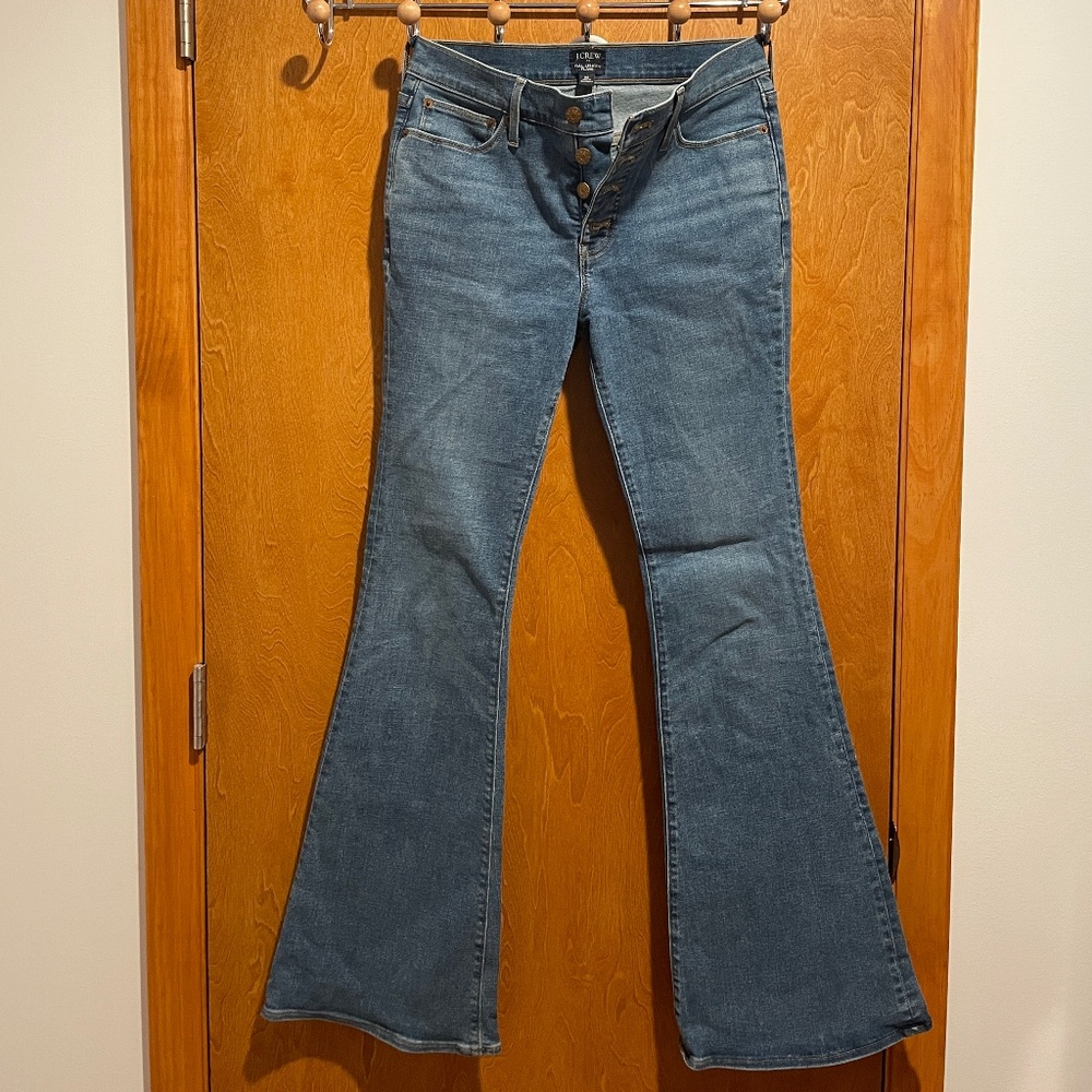 JCrew Full Length Flare Jean